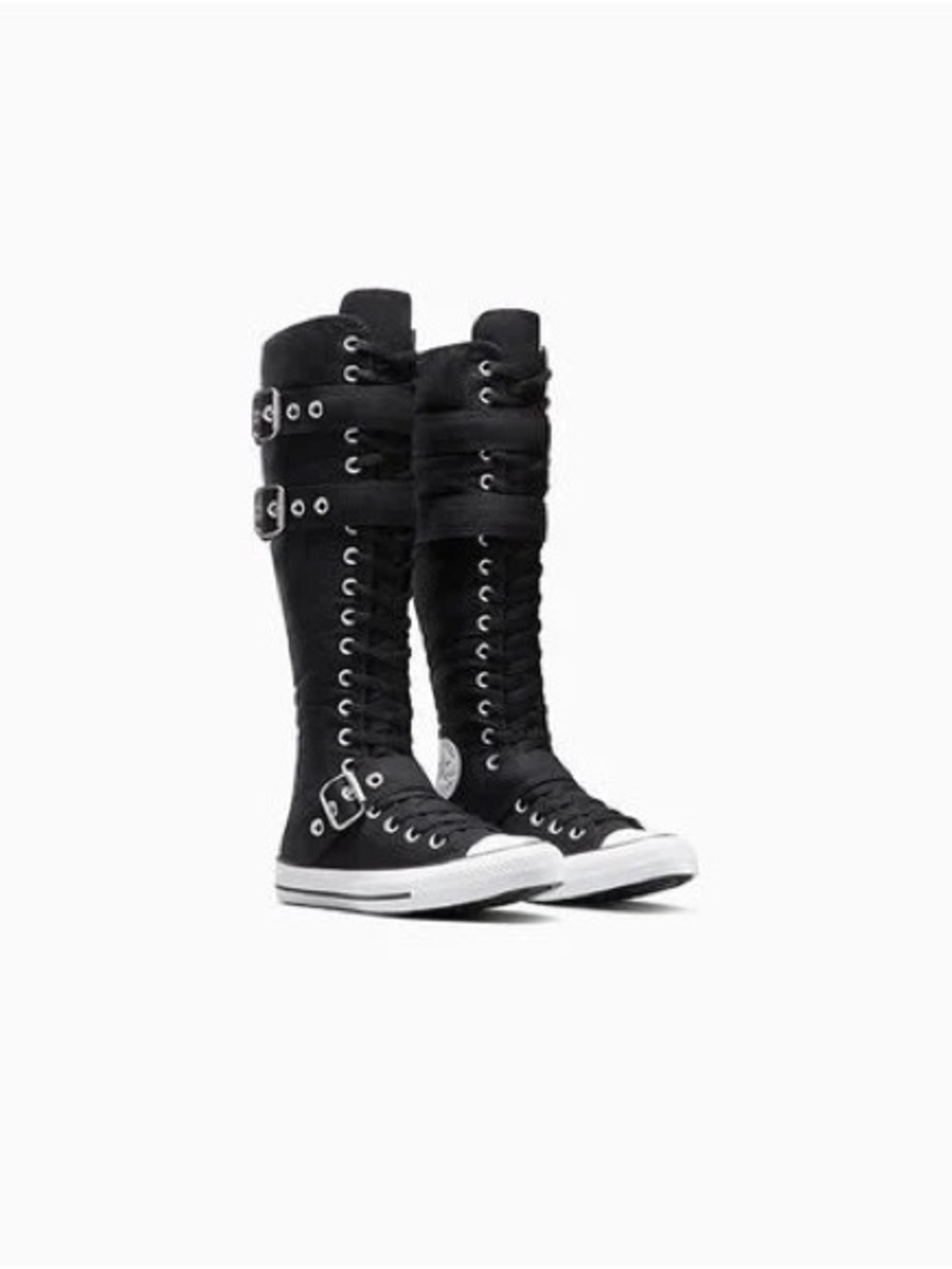 Converse Chuck Taylor All Star XX-Hi Straps & Buckles Sneaker - Black - Picture 3 of 10